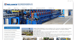 Desktop Screenshot of chinarollformingmachines.com